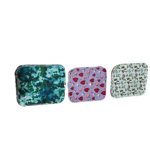 Unbranded‎ Cloth bib set  Unisex OS Multicolor Excellent Reusable bibs Floraly